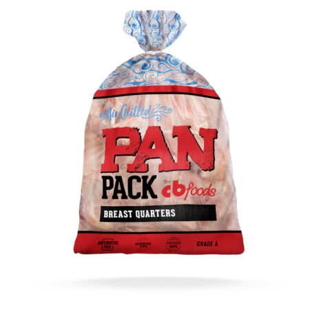 Pan Pack Breast Quarter and Wing